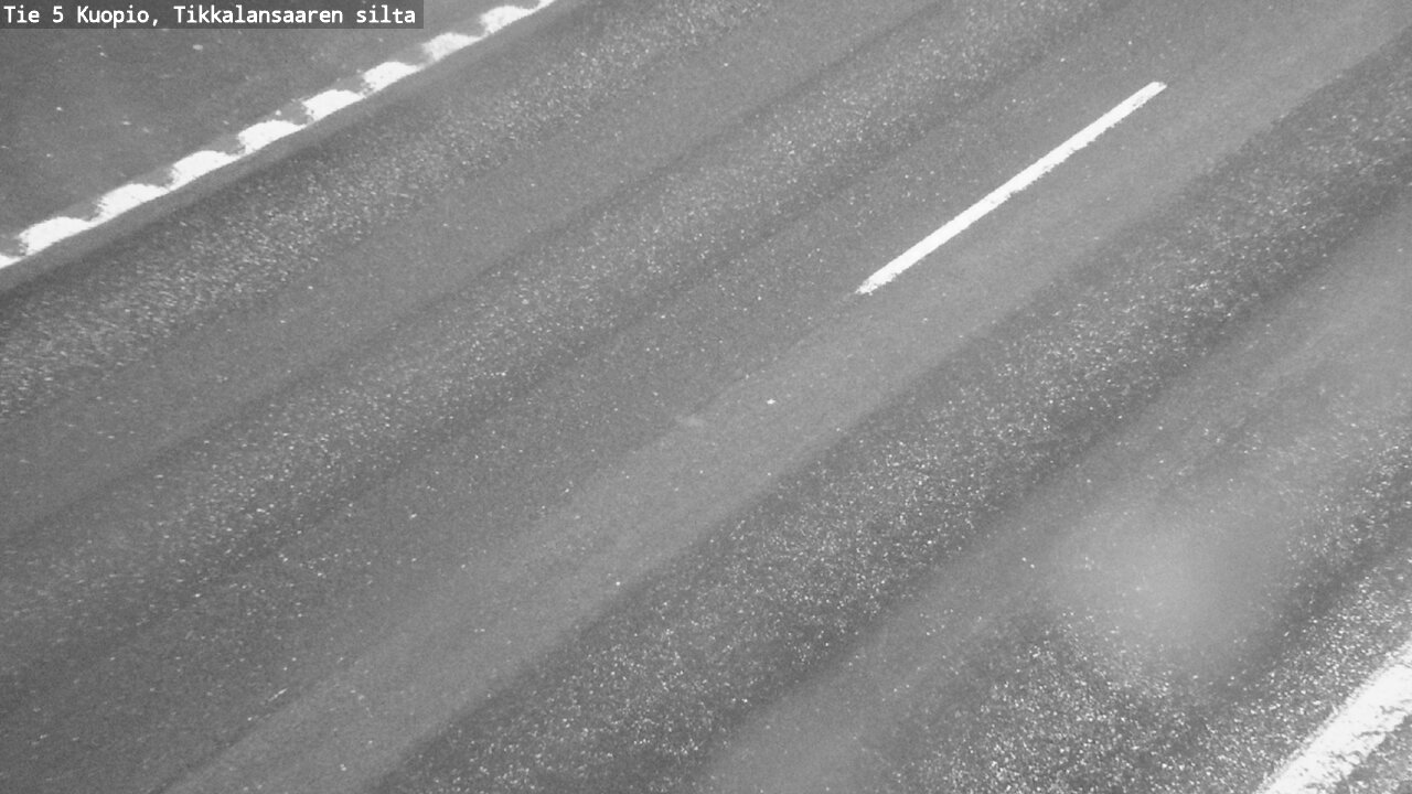 Weather Camera Image Väg 5 Kuopio, Tikkalansaari, Kuopio, Pohjois-Savo