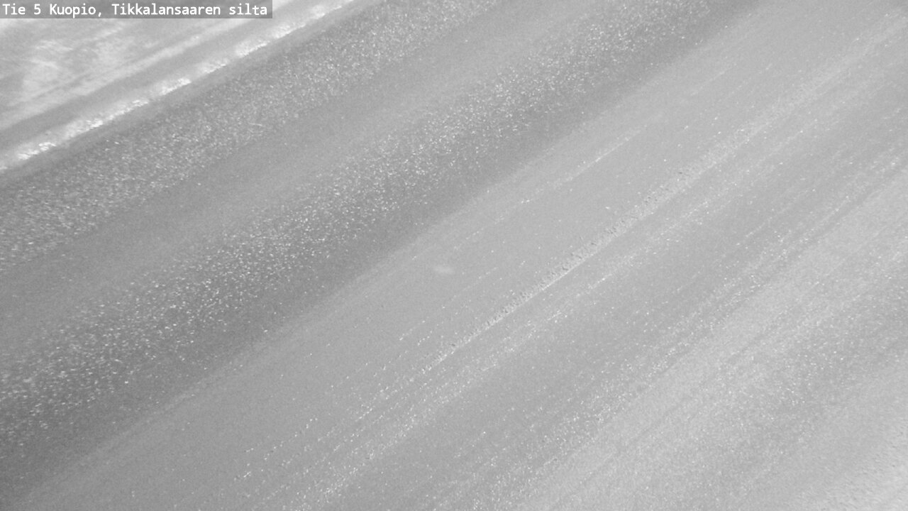 Weather Camera Image Road 5 Kuopio, Tikkalansaari, Kuopio, Pohjois-Savo