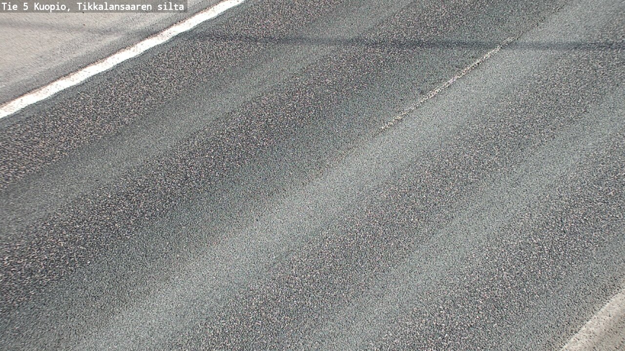Weather Camera Image Väg 5 Kuopio, Tikkalansaari, Kuopio, Pohjois-Savo