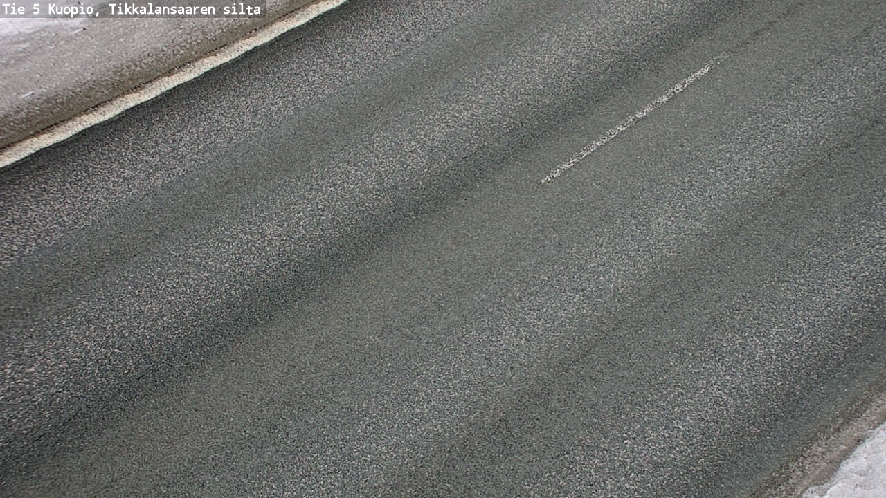 Weather Camera Image Väg 5 Kuopio, Tikkalansaari, Kuopio, Pohjois-Savo