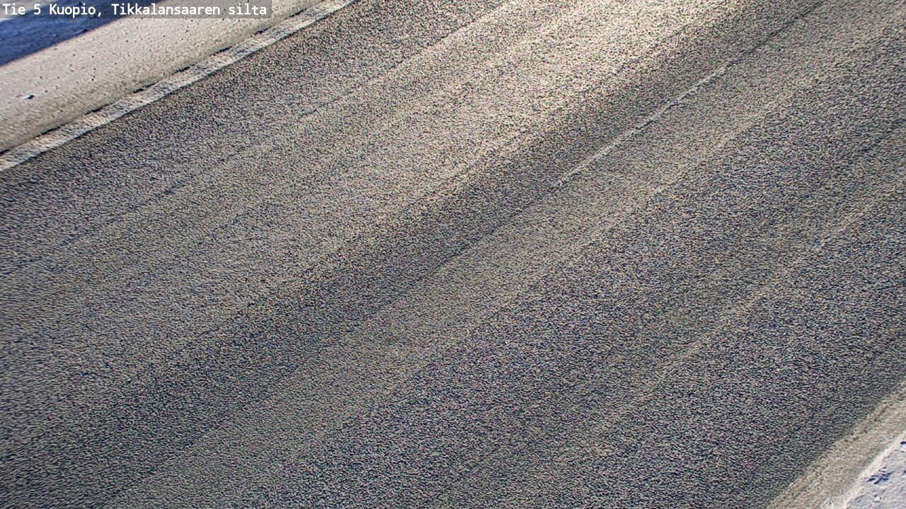 Weather Camera Image Väg 5 Kuopio, Tikkalansaari, Kuopio, Pohjois-Savo