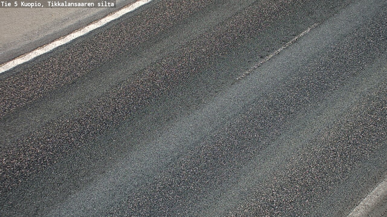 Weather Camera Image Väg 5 Kuopio, Tikkalansaari, Kuopio, Pohjois-Savo