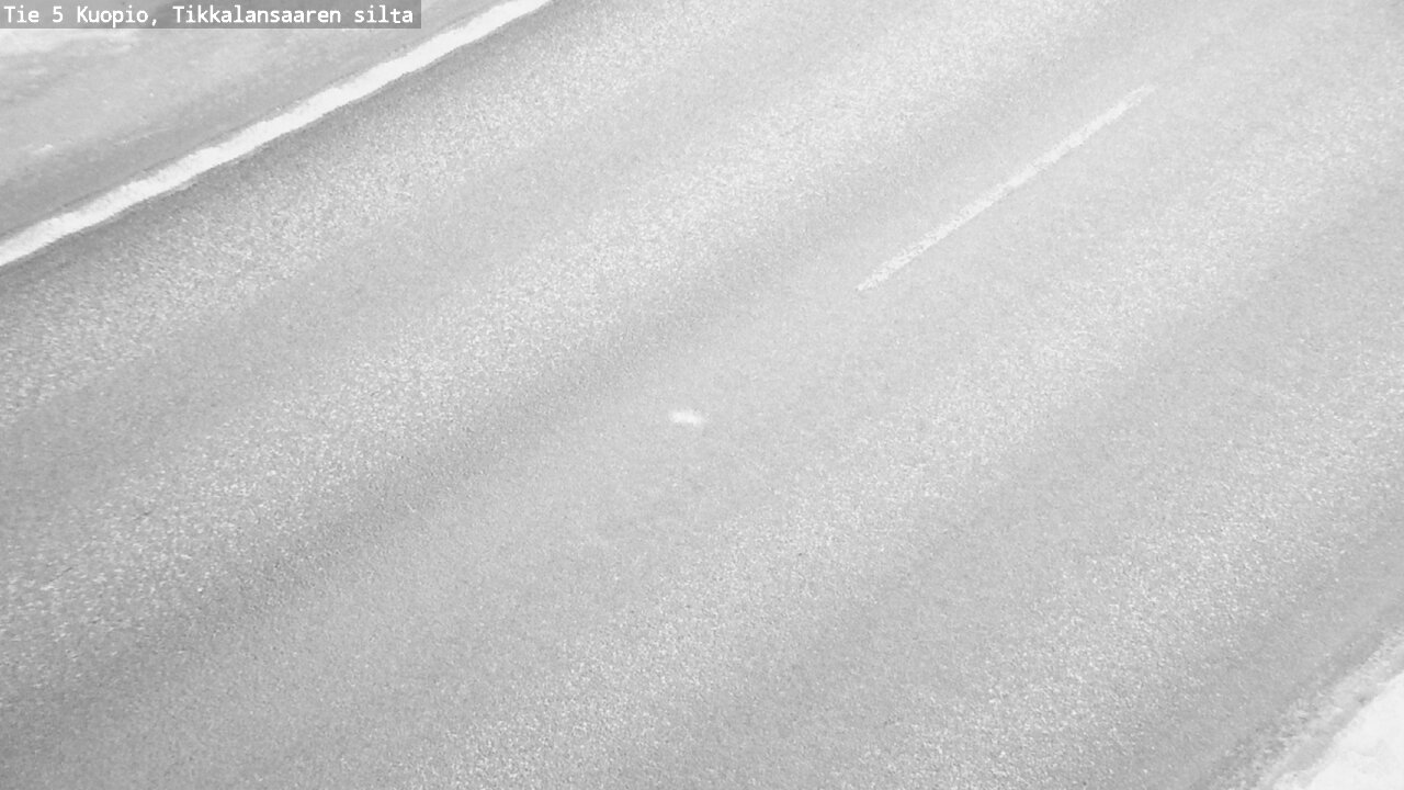 Weather Camera Image Väg 5 Kuopio, Tikkalansaari, Kuopio, Pohjois-Savo