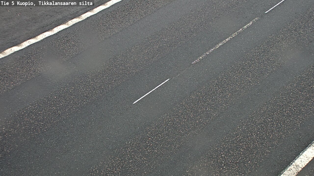 Weather Camera Image Väg 5 Kuopio, Tikkalansaari, Kuopio, Pohjois-Savo
