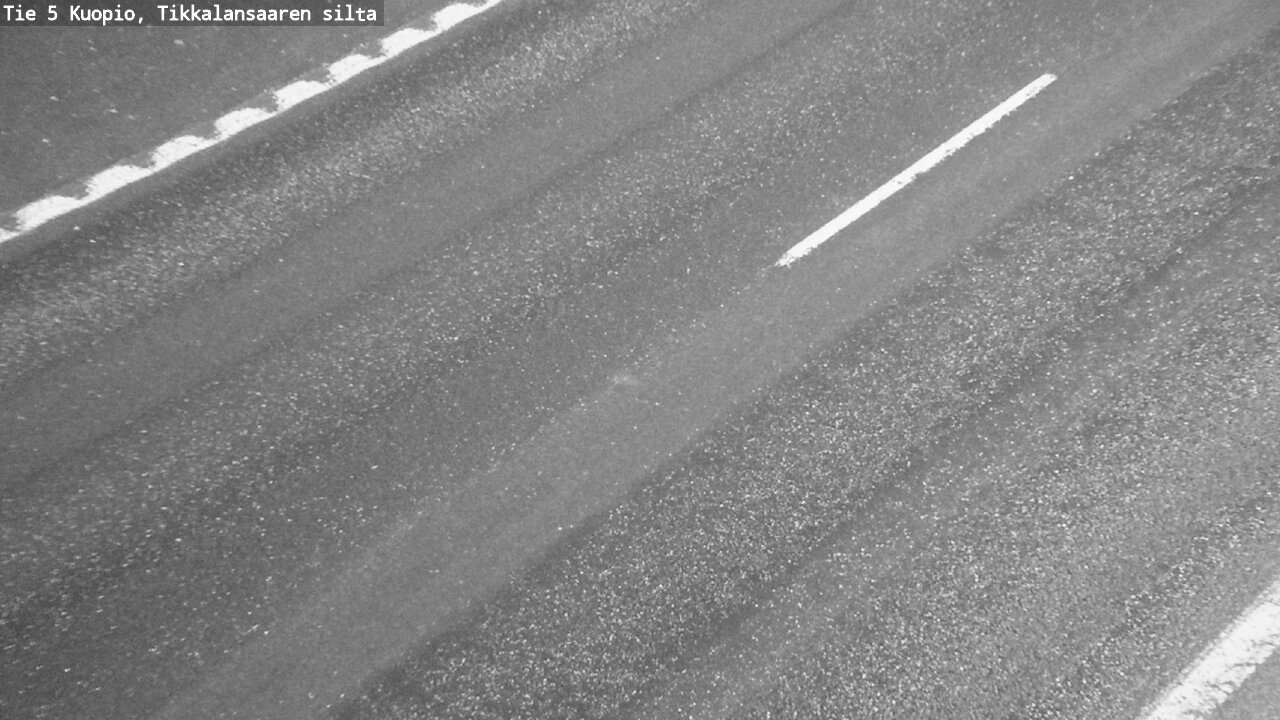 Weather Camera Image Road 5 Kuopio, Tikkalansaari, Kuopio, Pohjois-Savo