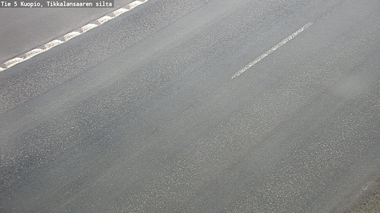 Weather Camera Image Road 5 Kuopio, Tikkalansaari, Kuopio, Pohjois-Savo