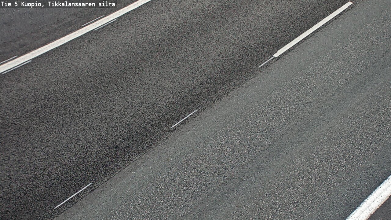Weather Camera Image Väg 5 Kuopio, Tikkalansaari, Kuopio, Pohjois-Savo