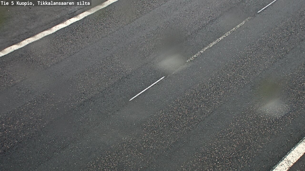 Weather Camera Image Väg 5 Kuopio, Tikkalansaari, Kuopio, Pohjois-Savo
