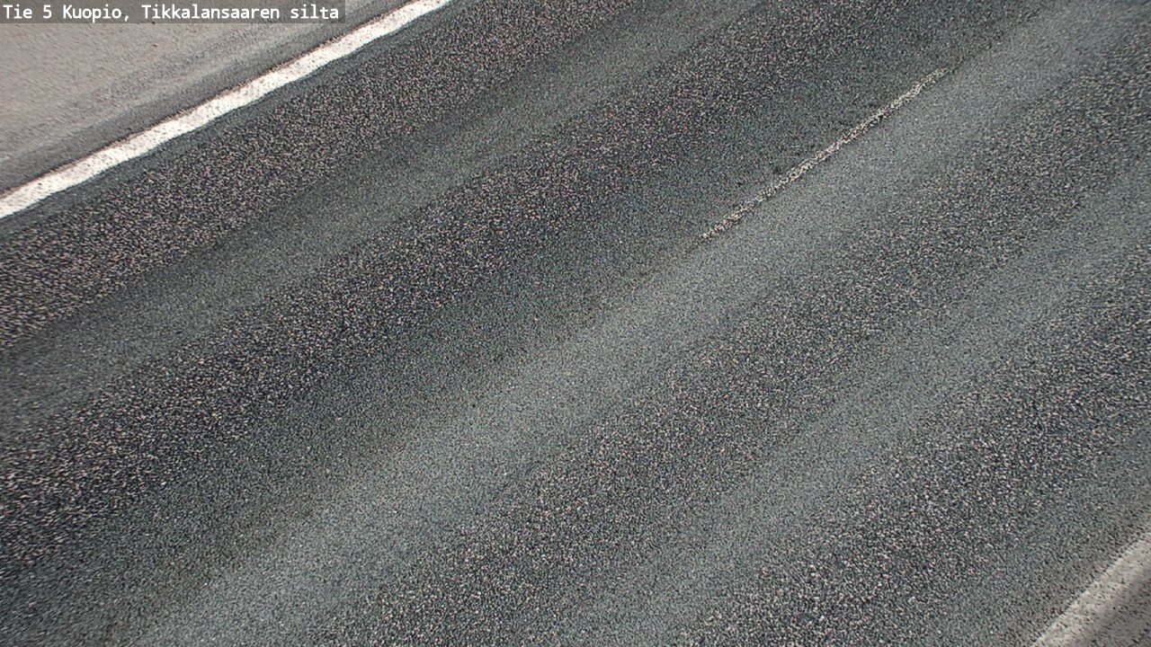 Weather Camera Image Väg 5 Kuopio, Tikkalansaari, Kuopio, Pohjois-Savo