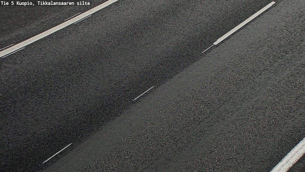 Weather Camera Image Road 5 Kuopio, Tikkalansaari, Kuopio, Pohjois-Savo