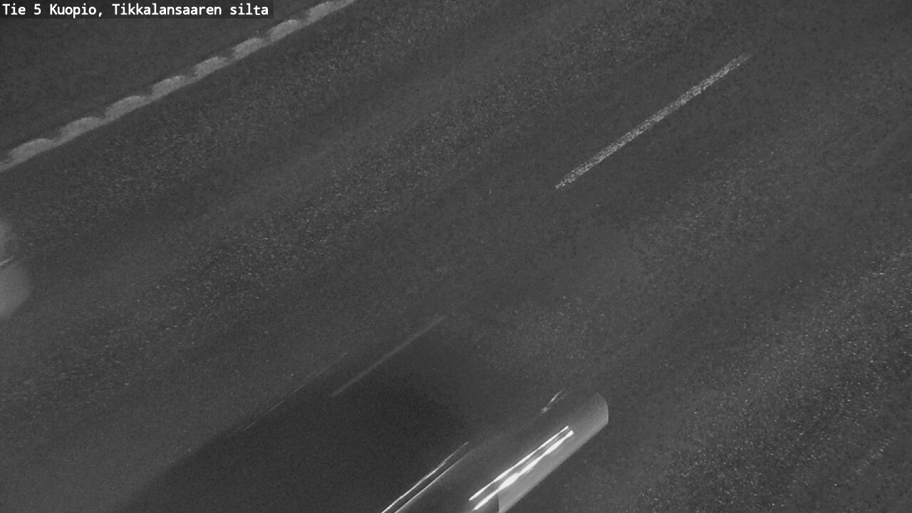 Weather Camera Image Road 5 Kuopio, Tikkalansaari, Kuopio, Pohjois-Savo