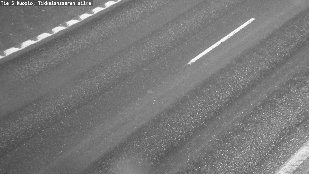 Weather Camera Image Väg 5 Kuopio, Tikkalansaari, Kuopio, Pohjois-Savo