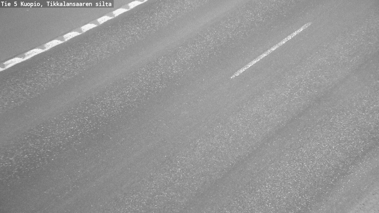 Weather Camera Image Road 5 Kuopio, Tikkalansaari, Kuopio, Pohjois-Savo