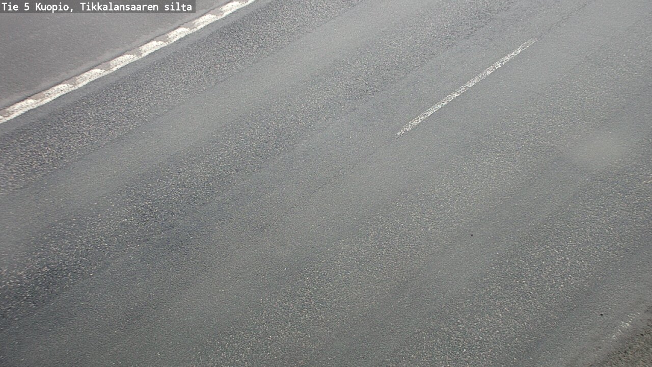 Weather Camera Image Road 5 Kuopio, Tikkalansaari, Kuopio, Pohjois-Savo