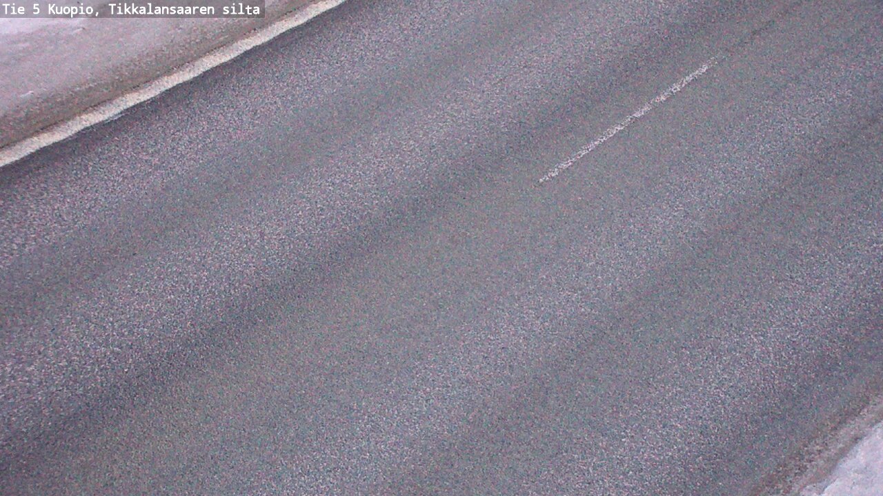 Weather Camera Image Väg 5 Kuopio, Tikkalansaari, Kuopio, Pohjois-Savo