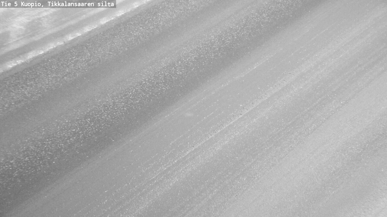 Weather Camera Image Road 5 Kuopio, Tikkalansaari, Kuopio, Pohjois-Savo