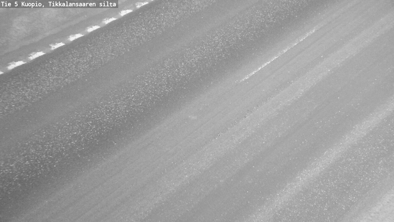 Weather Camera Image Road 5 Kuopio, Tikkalansaari, Kuopio, Pohjois-Savo