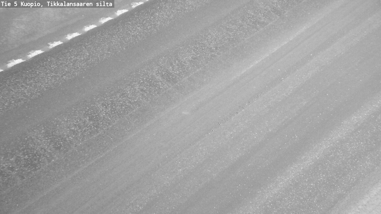 Weather Camera Image Road 5 Kuopio, Tikkalansaari, Kuopio, Pohjois-Savo