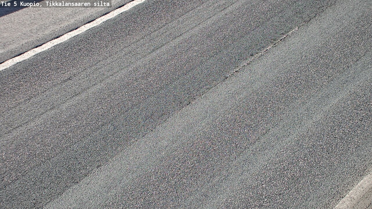 Weather Camera Image Väg 5 Kuopio, Tikkalansaari, Kuopio, Pohjois-Savo