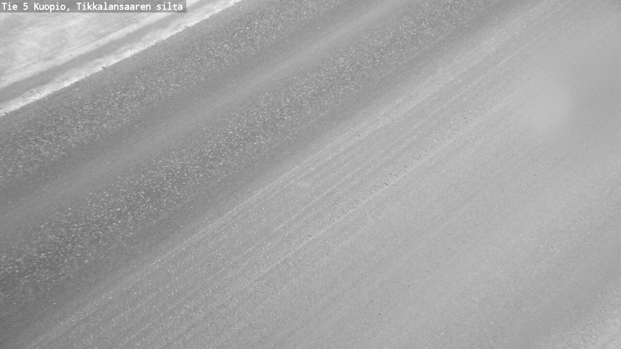 Weather Camera Image Road 5 Kuopio, Tikkalansaari, Kuopio, Pohjois-Savo