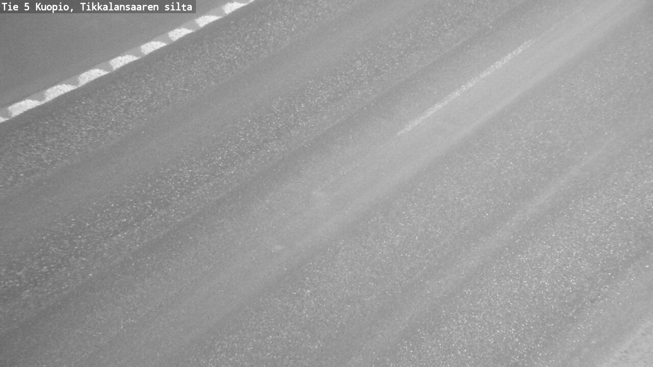 Weather Camera Image Road 5 Kuopio, Tikkalansaari, Kuopio, Pohjois-Savo