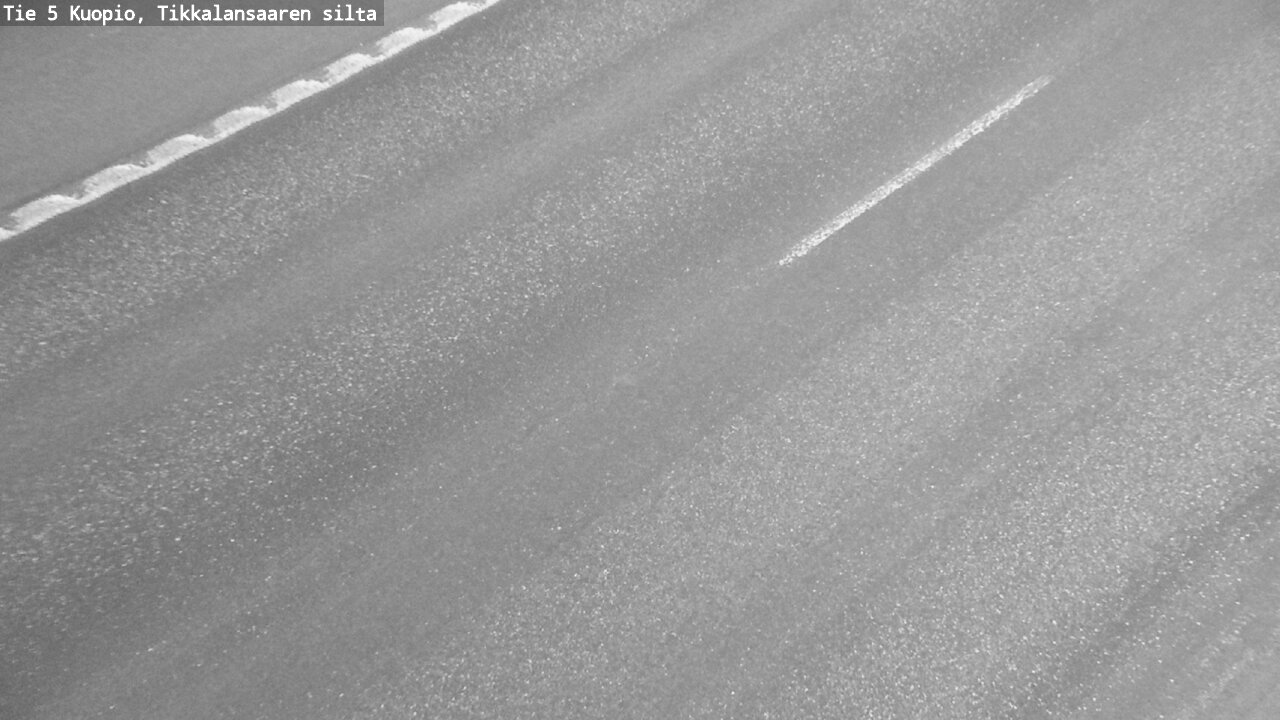Weather Camera Image Road 5 Kuopio, Tikkalansaari, Kuopio, Pohjois-Savo