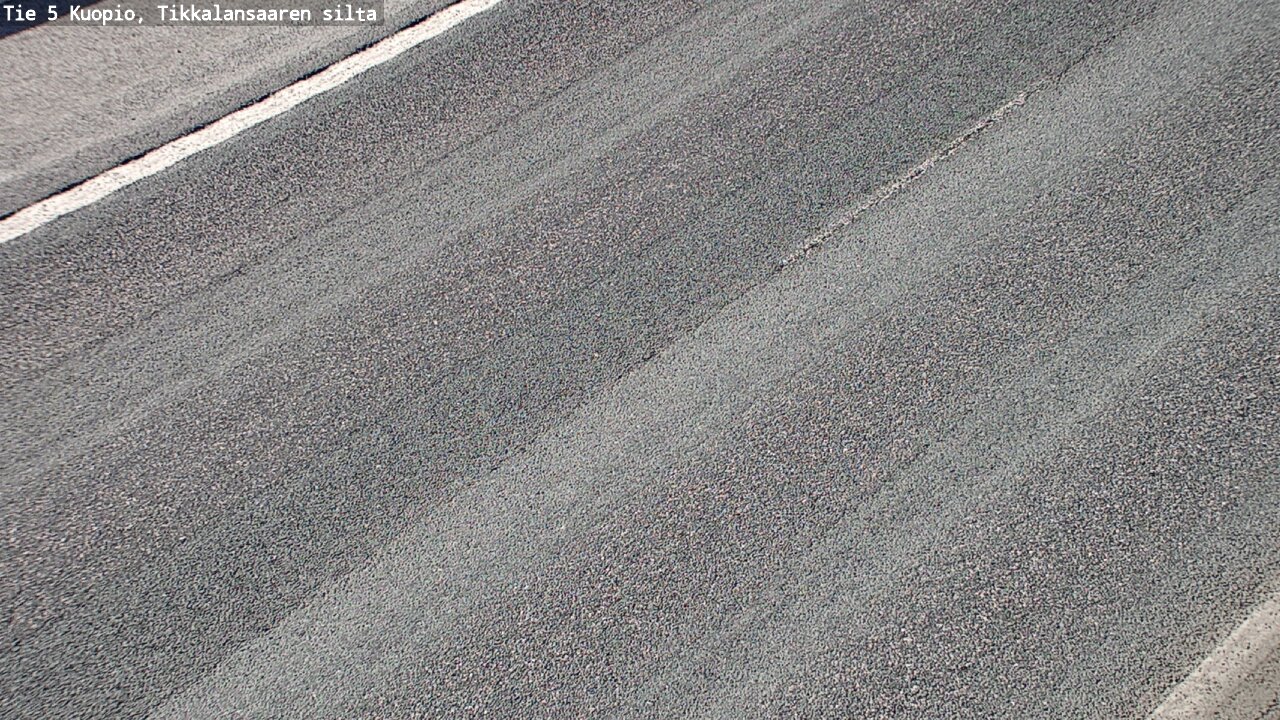 Weather Camera Image Väg 5 Kuopio, Tikkalansaari, Kuopio, Pohjois-Savo