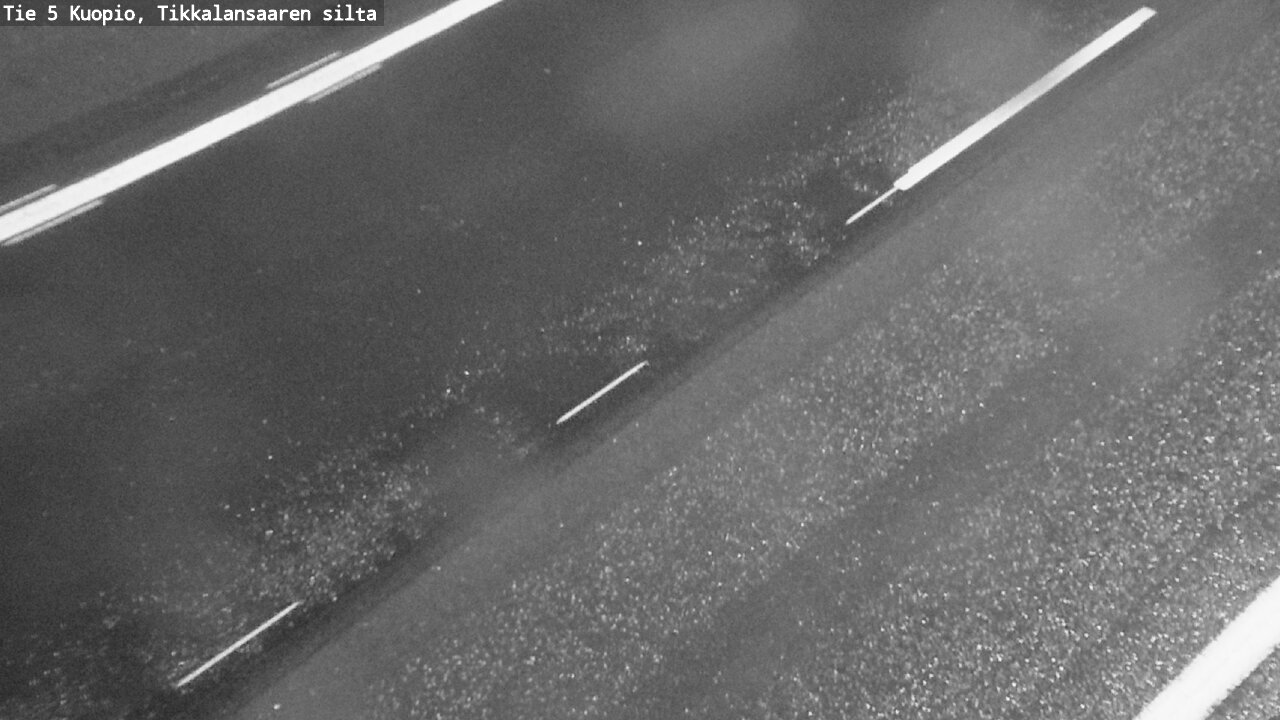 Weather Camera Image Road 5 Kuopio, Tikkalansaari, Kuopio, Pohjois-Savo