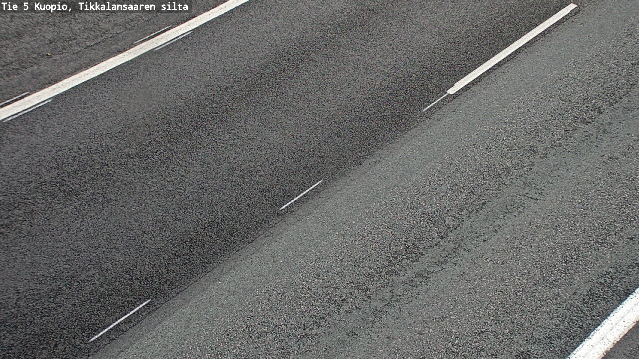 Weather Camera Image Road 5 Kuopio, Tikkalansaari, Kuopio, Pohjois-Savo