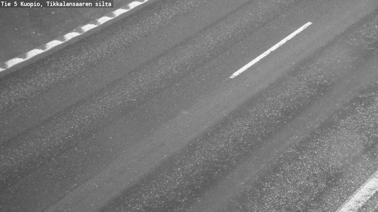 Weather Camera Image Väg 5 Kuopio, Tikkalansaari, Kuopio, Pohjois-Savo