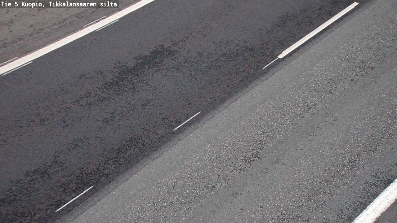 Weather Camera Image Road 5 Kuopio, Tikkalansaari, Kuopio, Pohjois-Savo
