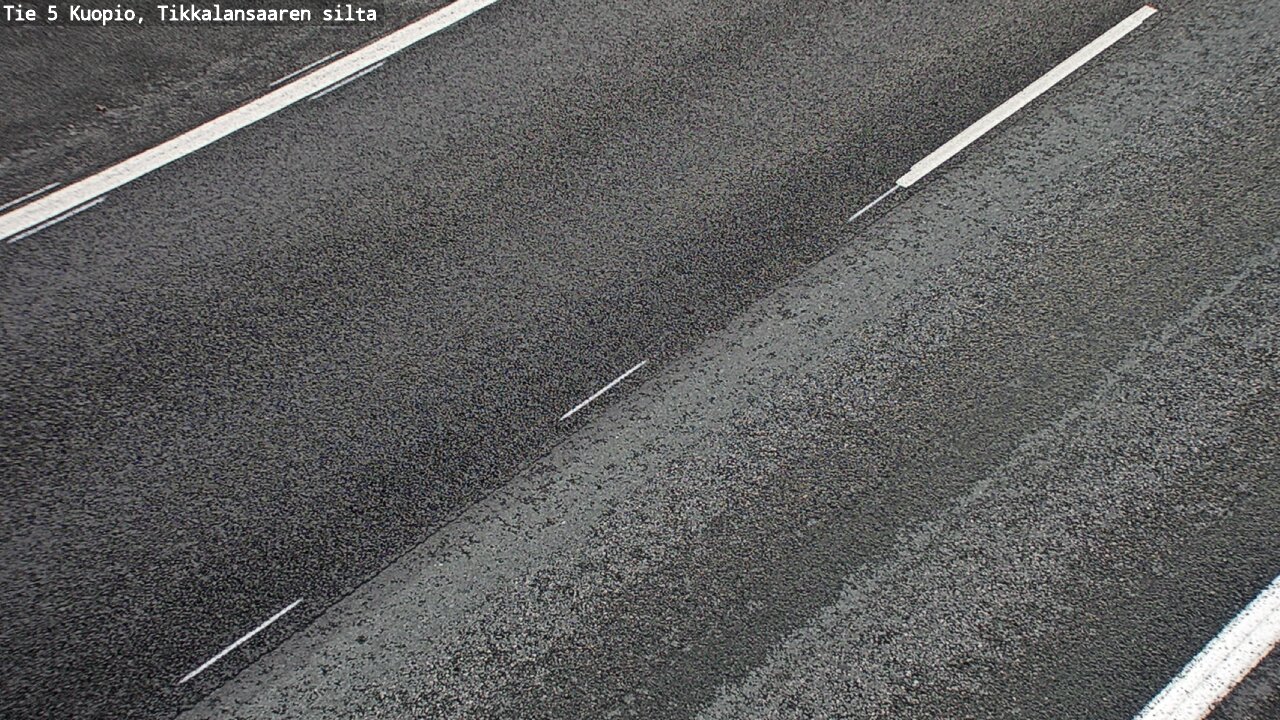 Weather Camera Image Road 5 Kuopio, Tikkalansaari, Kuopio, Pohjois-Savo