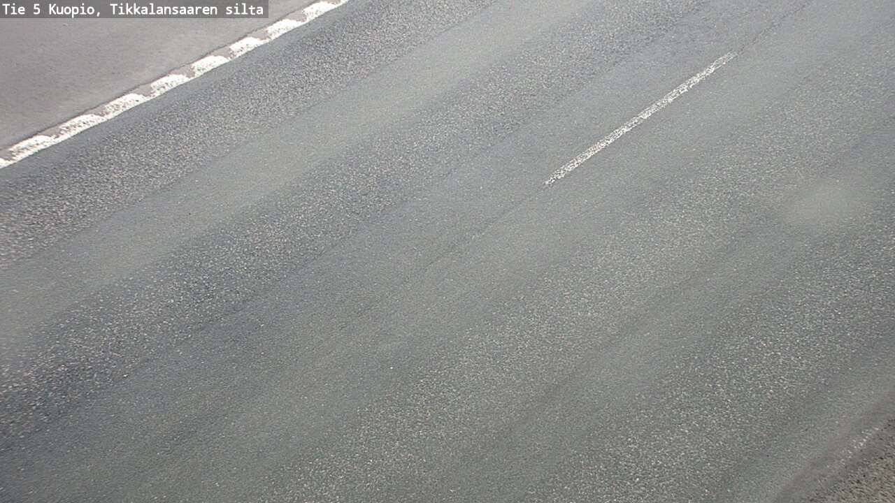 Weather Camera Image Road 5 Kuopio, Tikkalansaari, Kuopio, Pohjois-Savo