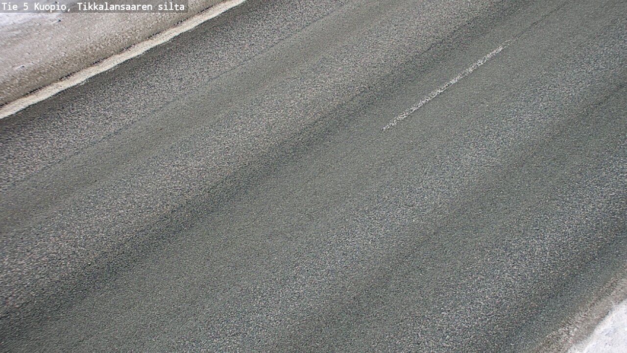 Weather Camera Image Väg 5 Kuopio, Tikkalansaari, Kuopio, Pohjois-Savo