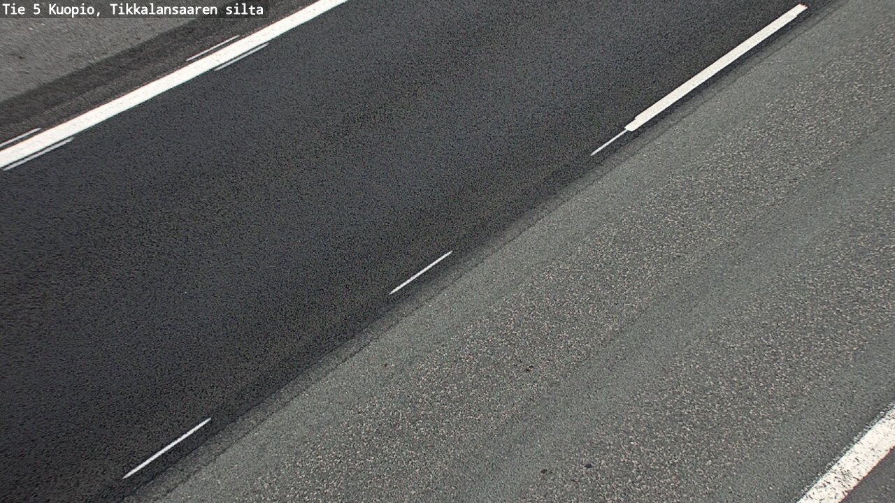 Weather Camera Image Väg 5 Kuopio, Tikkalansaari, Kuopio, Pohjois-Savo