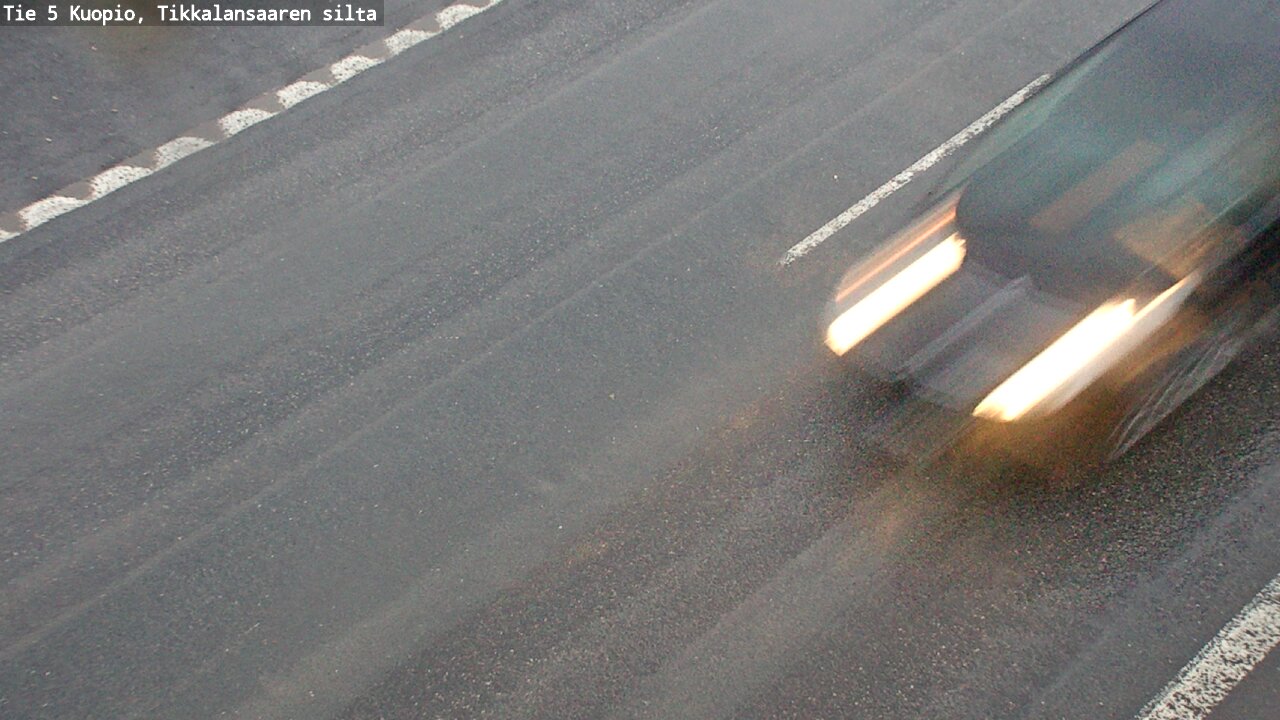 Weather Camera Image Väg 5 Kuopio, Tikkalansaari, Kuopio, Pohjois-Savo