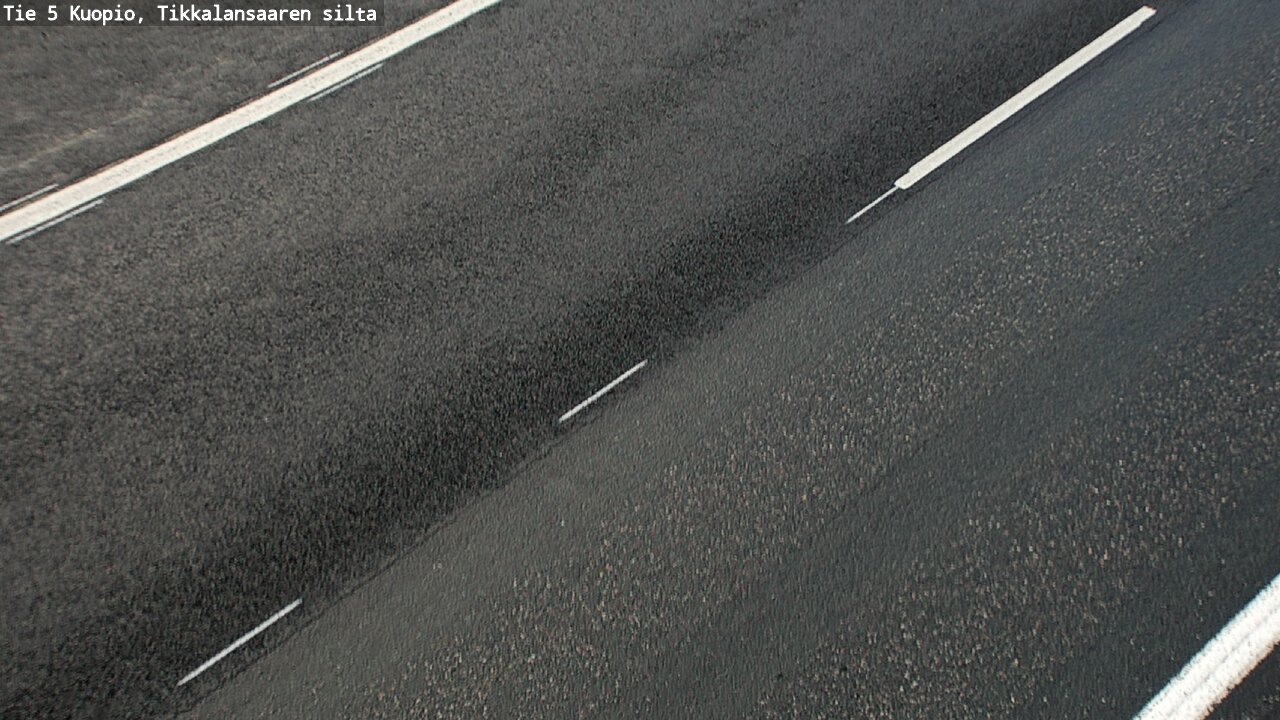 Weather Camera Image Road 5 Kuopio, Tikkalansaari, Kuopio, Pohjois-Savo