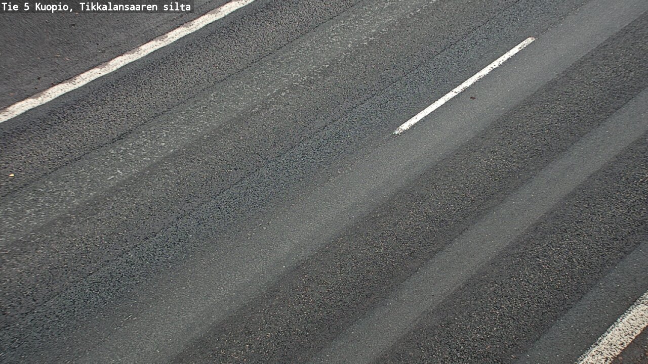 Weather Camera Image Väg 5 Kuopio, Tikkalansaari, Kuopio, Pohjois-Savo
