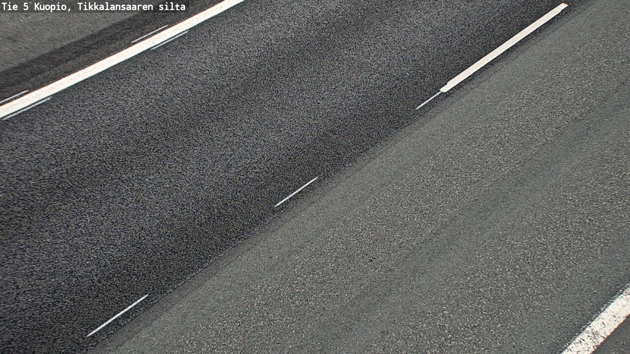 Weather Camera Image Väg 5 Kuopio, Tikkalansaari, Kuopio, Pohjois-Savo