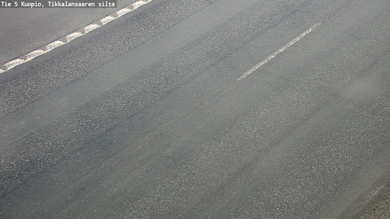 Weather Camera Image Road 5 Kuopio, Tikkalansaari, Kuopio, Pohjois-Savo