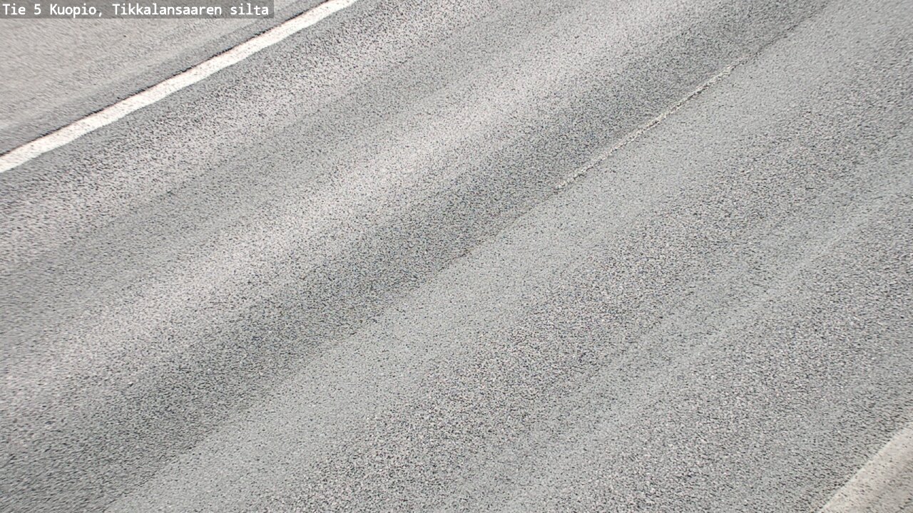 Weather Camera Image Väg 5 Kuopio, Tikkalansaari, Kuopio, Pohjois-Savo