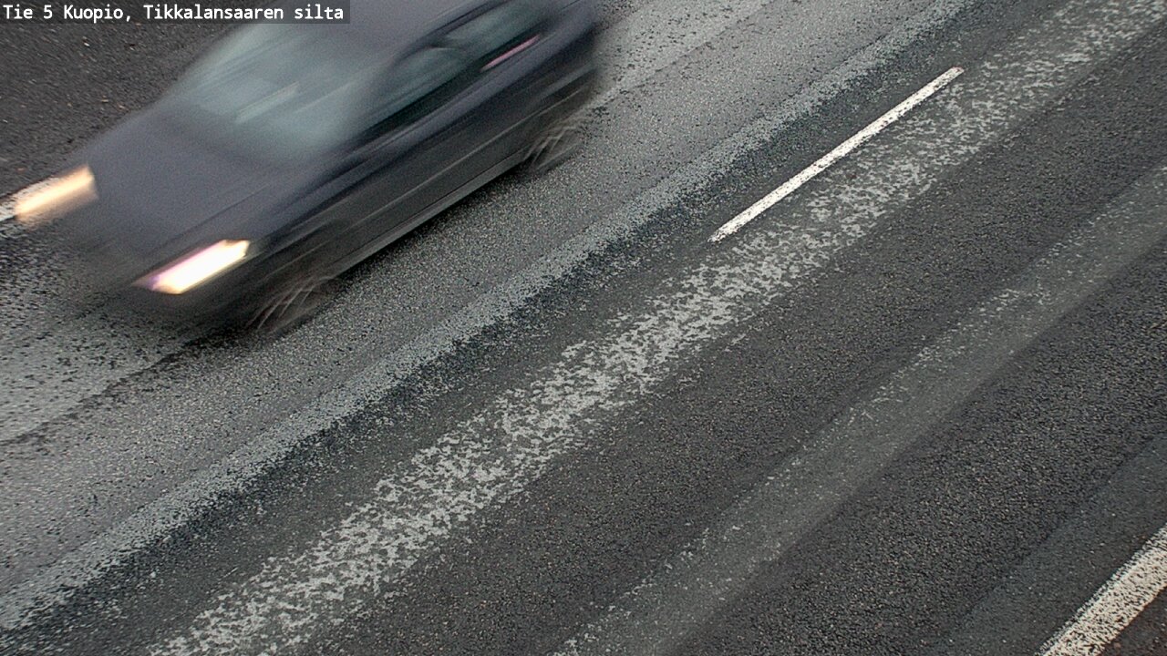 Weather Camera Image Väg 5 Kuopio, Tikkalansaari, Kuopio, Pohjois-Savo
