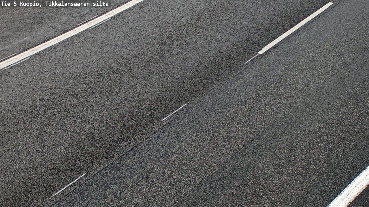 Weather Camera Image Road 5 Kuopio, Tikkalansaari, Kuopio, Pohjois-Savo