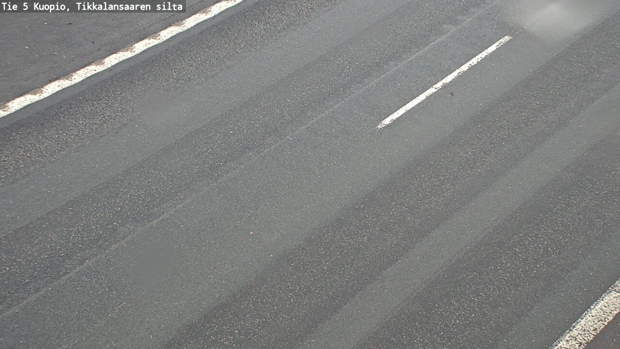 Weather Camera Image Väg 5 Kuopio, Tikkalansaari, Kuopio, Pohjois-Savo