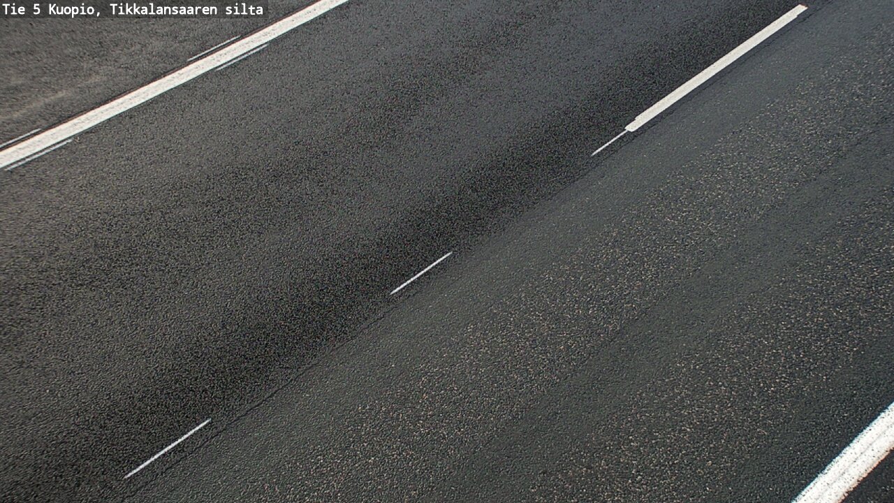 Weather Camera Image Road 5 Kuopio, Tikkalansaari, Kuopio, Pohjois-Savo