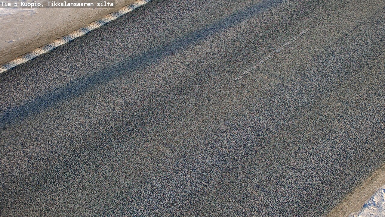 Weather Camera Image Väg 5 Kuopio, Tikkalansaari, Kuopio, Pohjois-Savo