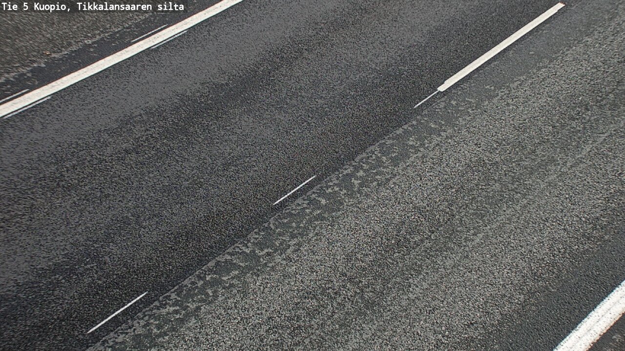 Weather Camera Image Road 5 Kuopio, Tikkalansaari, Kuopio, Pohjois-Savo