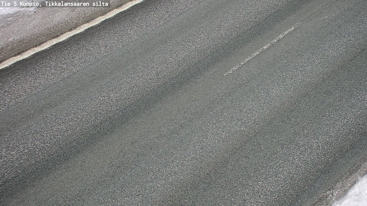 Weather Camera Image Väg 5 Kuopio, Tikkalansaari, Kuopio, Pohjois-Savo
