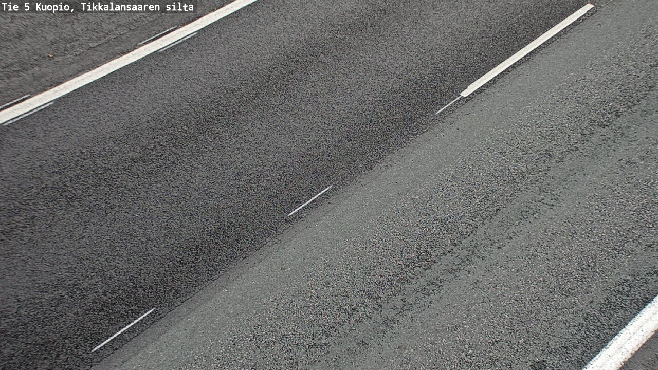 Weather Camera Image Road 5 Kuopio, Tikkalansaari, Kuopio, Pohjois-Savo