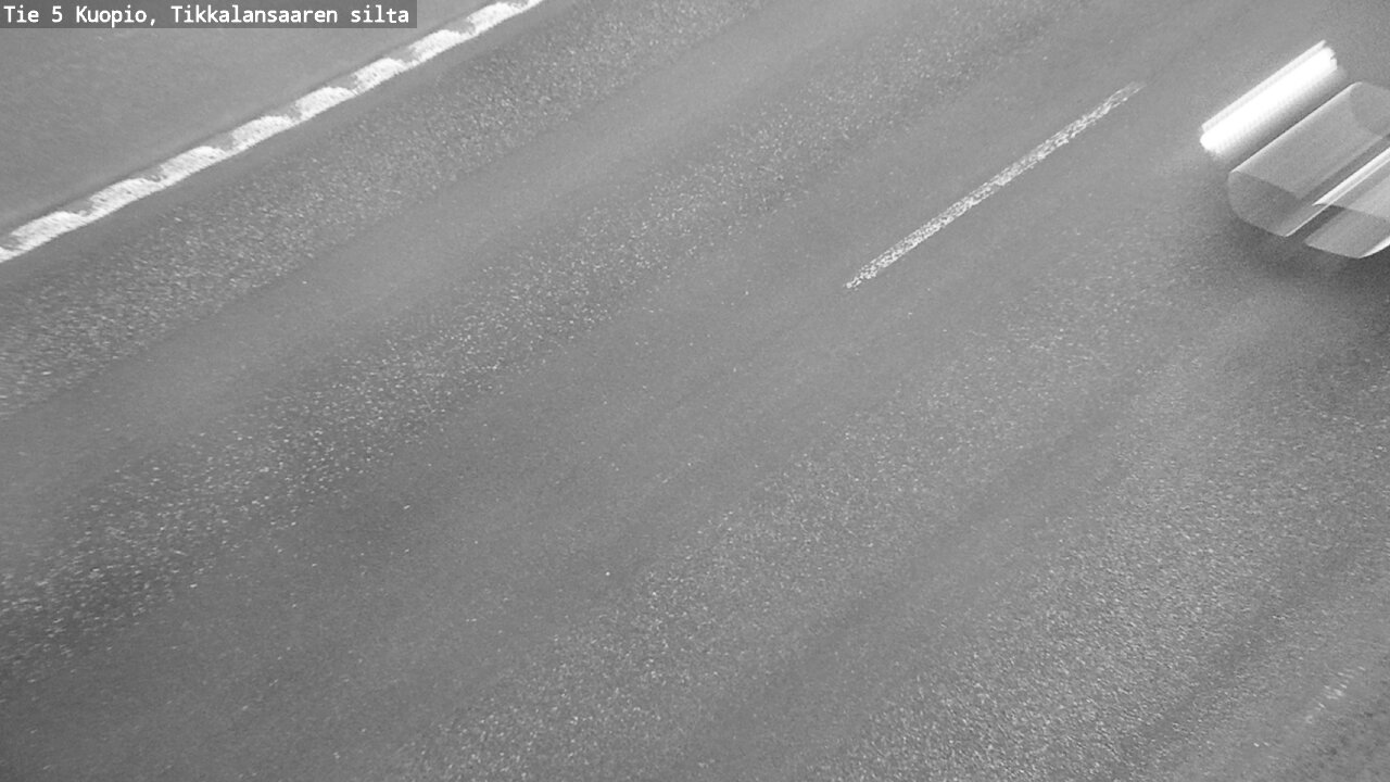 Weather Camera Image Road 5 Kuopio, Tikkalansaari, Kuopio, Pohjois-Savo